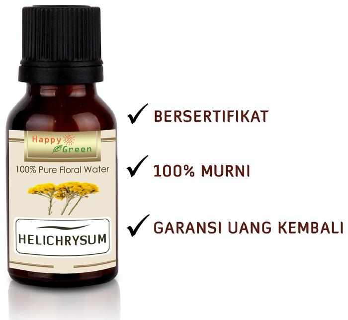 Gambar Happy Green Helichrysum Italicum Floral Water (80 ml) - Immortelle dari Happy Green Garden - JKT Kota Surabaya Tokopedia