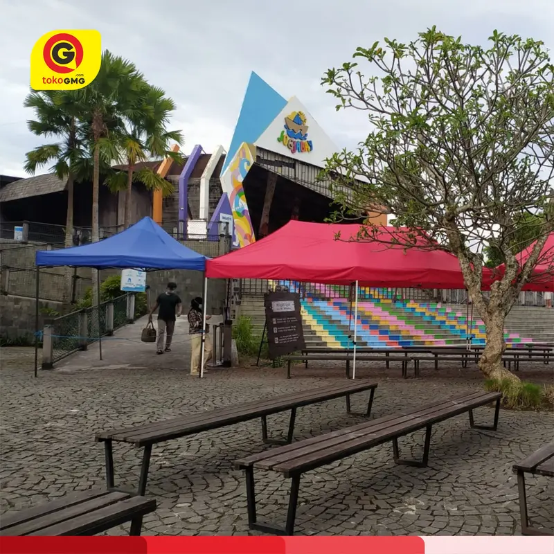 Tenda Lipat 3x4,5 Standart - Tenda Matic - Folding Tend 3 x 4,5 3