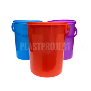 Toples kerupuk/ peyek/ krupuk/ Bulat 6 Liter Tebal