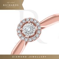 Gambar Cincin Berlian Richards Jewellery –HALO SOLITAIRE PERFECTION- 259293 dari Richards Jewellery Jakarta Barat 2 Tokopedia