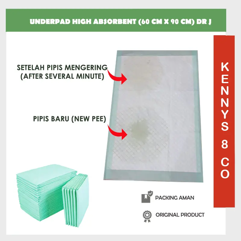 Underpad 60 x 90 cm Alas kandang Anjing Kucing Ecer / PEE TRAINING 1