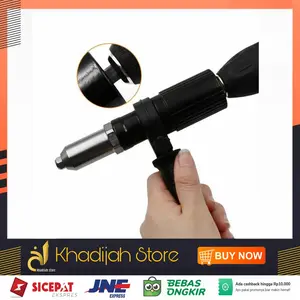 Ronghe Adapter Paku Rivet Riveting Gun Adapter Converter Drill - NAS32