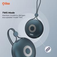 Gambar Olike Portable Wireless Bluetooth Speaker Radio TWS Mode OBS-200 - Biru dari Gudang-HP Kota Administrasi Jakarta Pusat 3 Tokopedia