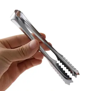 Jepitan Es Batu Kue Penjepit Makanan Capitan Es Bartender Stainless St