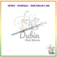 Gambar suntikan 1 ml sepetan obat dan vitamin hewan - pipet 1 ml dari Dunia Binatang Petshop Kota Tangerang 1 Tokopedia