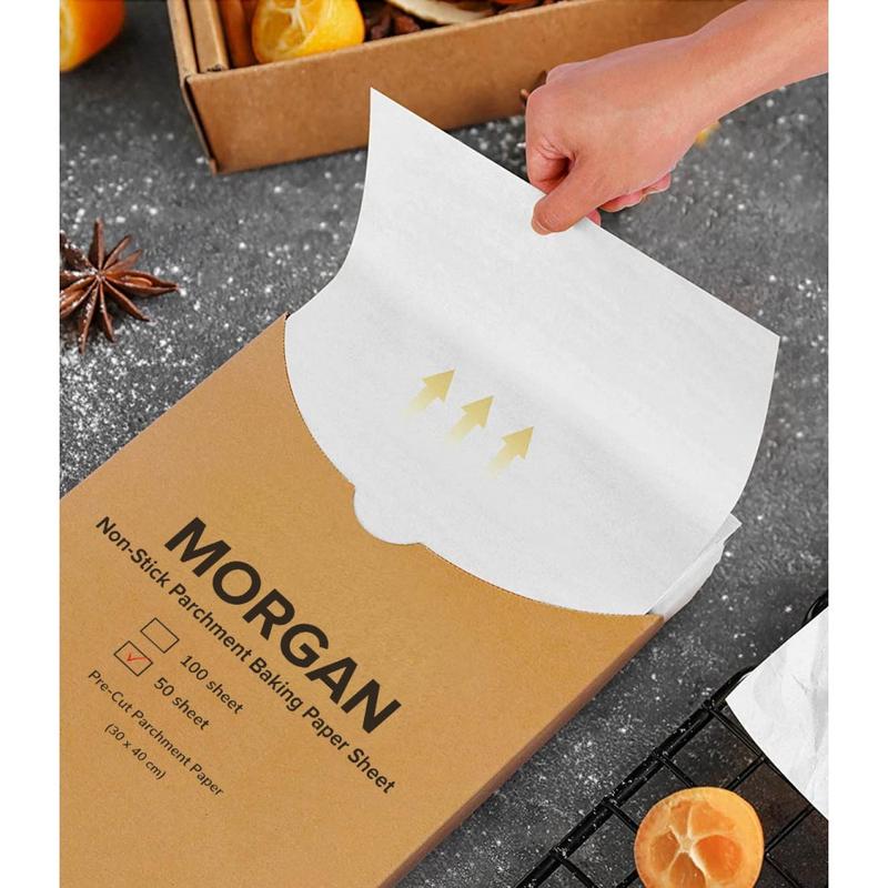 Parchment Paper Sheets for Baking ( 50 Lembar ) / Baking Paper 30 x 40 ...