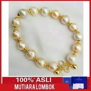 Gelang Tangan Wanita Mutiara Lombok Super Jewellery Bangle Bracelet