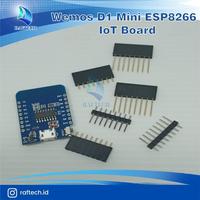 Gambar Wemos D1 Mini ESP8266 - IoT Board dari raftechbandung Kota Bandung 2 Tokopedia