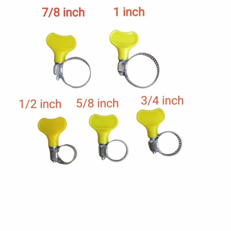 RING KLEM GAS LPG SELANG AIR 1" 1/2" 3/4" 5/8" STAINLESS STEEL ASLI 1