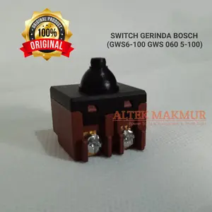 Switch Saklar On Off Mesin Gerinda Bosch GWS6 100 GWS 060 GWS 5 100