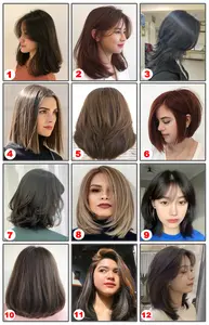 POSTER Babershop Pangkas Rambut Salon Hiasan dindig waniita Model Baru