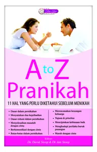 Buku A To Z Pranikah, 11 Hal Yang Perlu Diketahui Sebelum Menikah