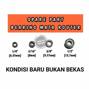 Sparepart Bearing Mata Router Profil Trimmer