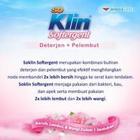 Gambar Soklin Detergen Bubuk Softergent Sakura Strawberry 2.7 kg x 2 dari Wings Indonesia Kab. Bekasi 5 Tokopedia