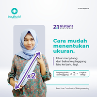Gambar Baby Wrap 2in1 Upgrade plus Sashbelt - Instant Baby Wrap Bayiku - Navy - BAHARI, M dari Aurel Babyshop Kota Tangerang Selatan 5 Tokopedia