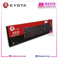 Gambar Keyboard EYOTA K820 - Keyboard Kabel USB dari Madya Computer Kab. Banyumas 1 Tokopedia