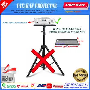 Besi Tray Projector / Proyektor (HANYA TATAKAN SAJA) Tripod Projector