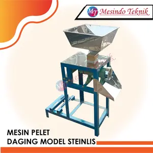 Mesin Giling Daging dan Pencetak Pelet Model Steinlis