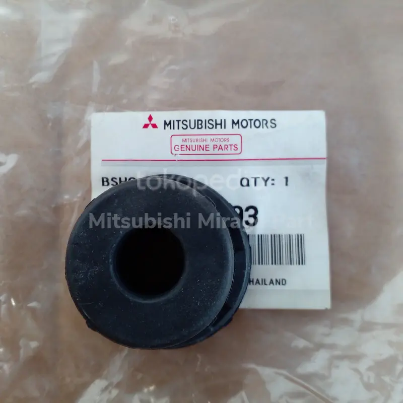 karet support shock belakang bawah mirage 3