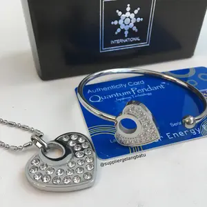 KALUNG BONUS GELANG LOVE PERMATA peredaran darah BERSERTIFIKAT ION