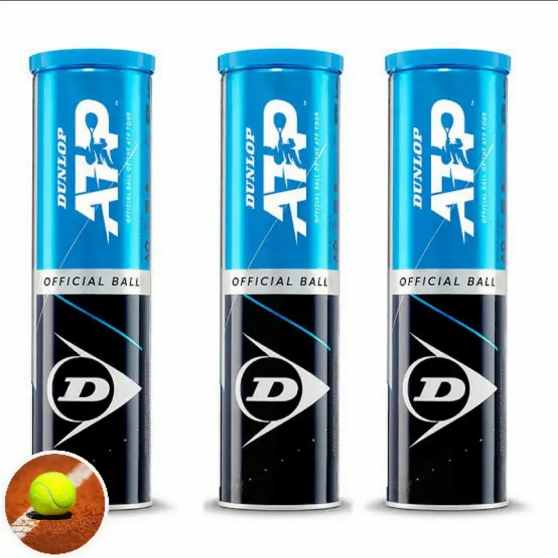 Bola Tenis DUNLOP ATP OFFICIAL isi 4 - ORI HRG GROSIR 0