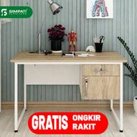 Gambar Meja Tulis Mason - Meja Belajar - Meja Kerja Minimalis Kaki Besi dari Simpati Furniture Kab. Tangerang 1 Tokopedia