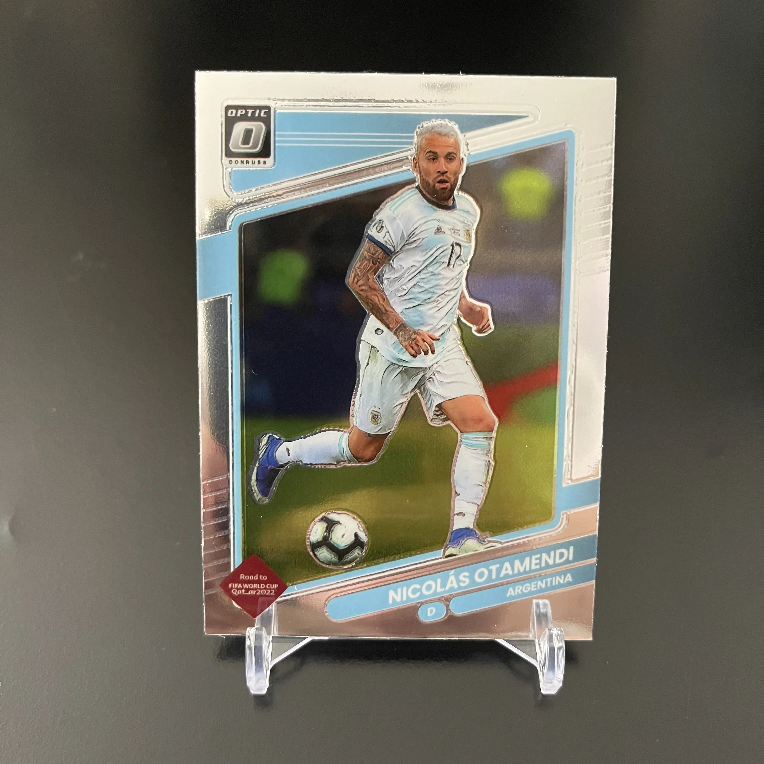 Kartu Bola Panini Donruss Optic 2021 Nicolas Otamendi Argentina