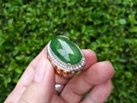 Gambar Batu Permata Idocrase Hijau Lumut Aceh Super IDC016 Body Glass dari CNC phoneshop Kota Administrasi Jakarta Pusat 3 Tokopedia