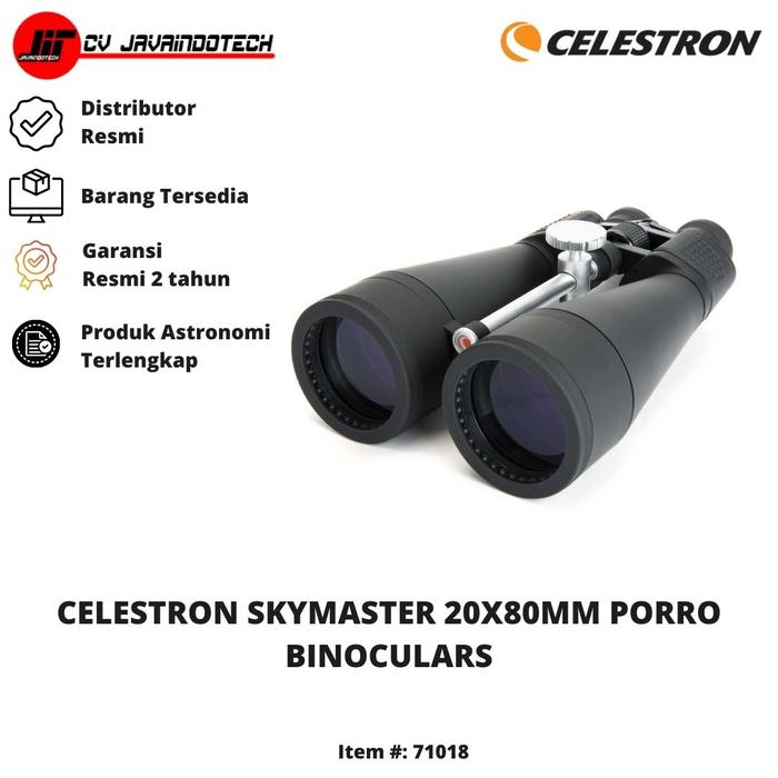 Gambar Jual Teropong Binokular Celestron SkyMaster 20x80 dari JavaIndoTech Official Kota Bekasi Tokopedia