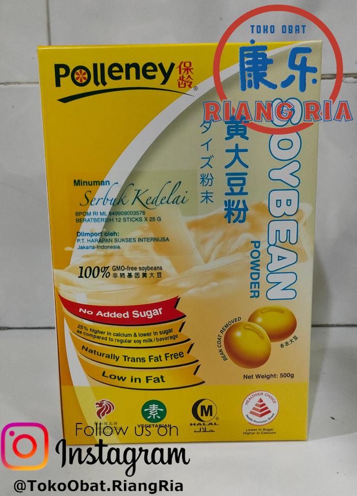 Gambar Minuman Serbuk Kedelai Halal Polleney Vegetarian Soybean Powder(500gr) dari TO Riang Ria Kota Administrasi Jakarta Utara Tokopedia