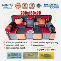 Gambar Sofa Bed Inoac 180x20x200cm anti kempes Garansi 10-15thn busa awet - EON LG D23, Bahan STANDAR dari INOAC toko kasur Kota Depok 1 Tokopedia