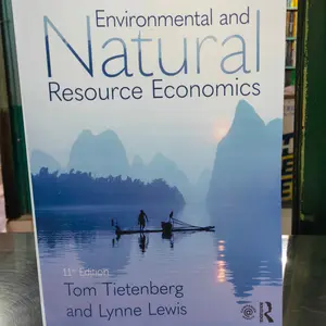 ENVIROMENTAL AND NATURAL RESOURCE ECONOMICS 11th EDITION. TOM TITENBRE