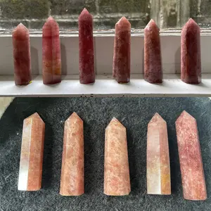 strawberry quartz stone
