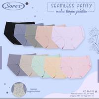 Gambar Celana Dalam tanpa jahitan Sorex EA522 / 522 Seamless panty dari Tintieshopori Kota Medan 1 Tokopedia