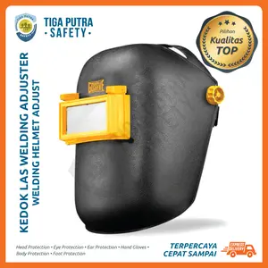 Topeng Kedok Las Model Putar / Welding Helmet Adjustable Gosave