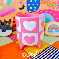 Gambar Pot & Kaktus Mini Cloky Cactus - LoveLove dari Cloky Art Studio Kota Magelang 2 Tokopedia