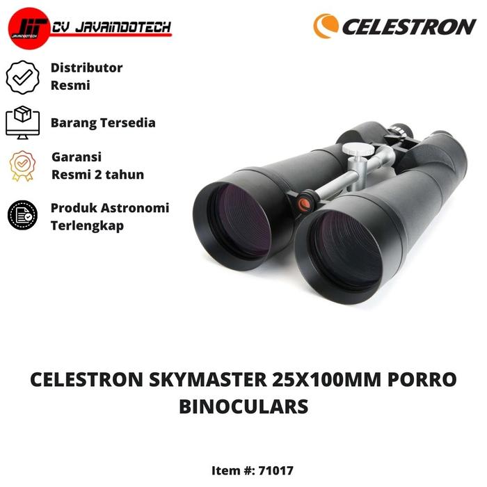 Gambar Teropong Kekeran Binoculars Celestron Skymaster 25X100 dari JavaIndoTech Official Kota Bekasi Tokopedia
