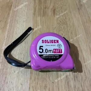 Meteran SOLIGEN 5 METER / Meteran tukang 5M / meteran bagus 5M