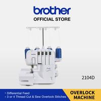 Gambar Brother Obras Sewing Machine 2104D Mesin Obras , Neci & Overlock 2104 dari Brother Indonesia Shop Kota Administrasi Jakarta Pusat 1 Tokopedia