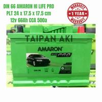 Gambar AKI MOBIL FORD FOCUS DIN 66 55559 AMARON HI LIFE PRO dari Taipan Aki Kota Administrasi Jakarta Selatan 1 Tokopedia