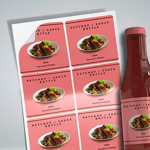 Sticker Label Vinyl Glossy