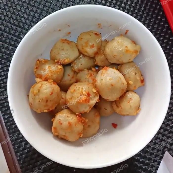 Gambar Pentol Sapi Vacuum Seal + sambal 200gram - Original dari littlethings_matter Kota Semarang Tokopedia
