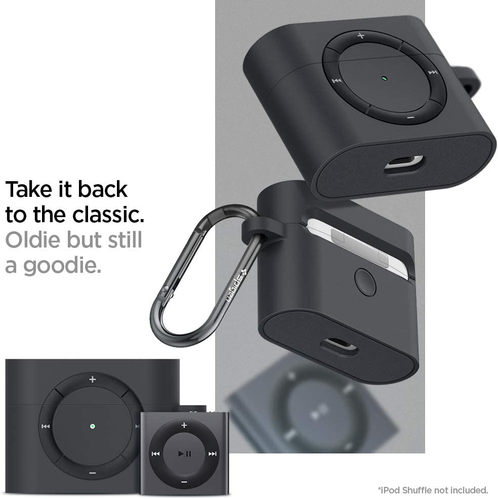 Case Airpods Pro Spigen Classic Shuffle Soft Silicone Original Casing