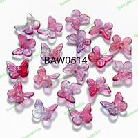 Gambar Manik-manik kaca kupu-kupu mungil warna dark orchid isi 10 pcs dari Kursuskriya Kota Administrasi Jakarta Selatan 1 Tokopedia