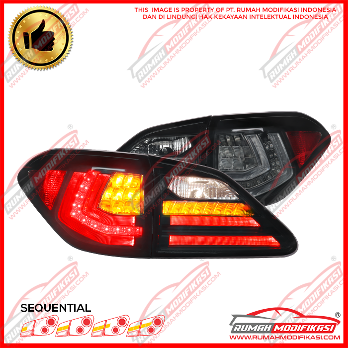 Gambar STOP LAMP - LEXUS RX270 2009-2015 - LIGHT BAR - SEQUENTIAL - SMOKE dari Rumah-Modifikasi Kota Tangerang Tokopedia