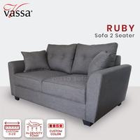 Gambar Sofa minimalis 2 Dudukan Vassa Ruby Sofa 2 seater dari Vassa Sofa & Home Kab. Bogor 5 Tokopedia