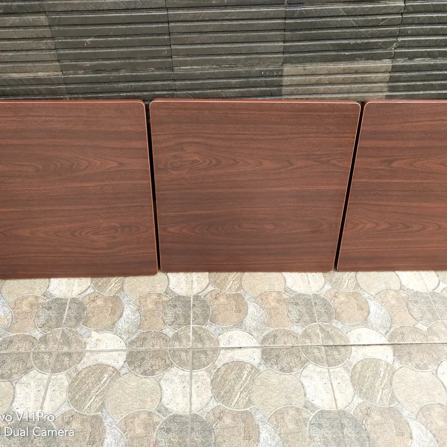Papan Meja Cafe Persegi Lapis HPL