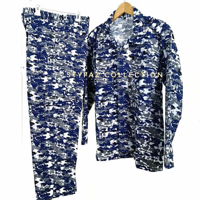 Gambar SETELAN BAJU PDL BELA NEGARA - XXL dari Styfaz Collection Kota Bandung Tokopedia