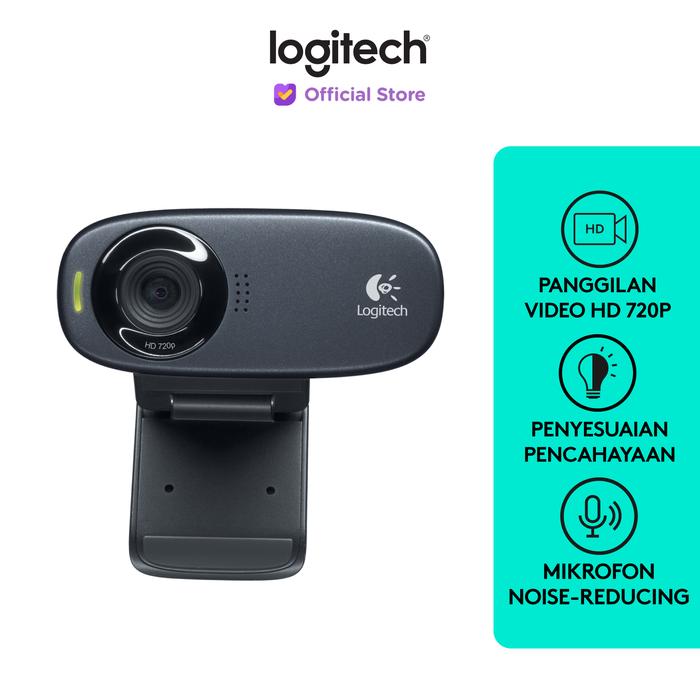 Gambar Logitech C310 Webcam HD 720p dengan Mikrofon Noise-Reducing dari Logitech Official Store Kota Administrasi Jakarta Timur Tokopedia