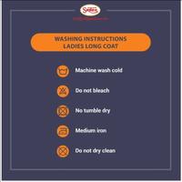 Gambar Jaket Pelindung Anti-Air dan Mikrobial Sritex - Ladies Long Coat - Putih, M dari tokosritex Kab. Sukoharjo 4 Tokopedia